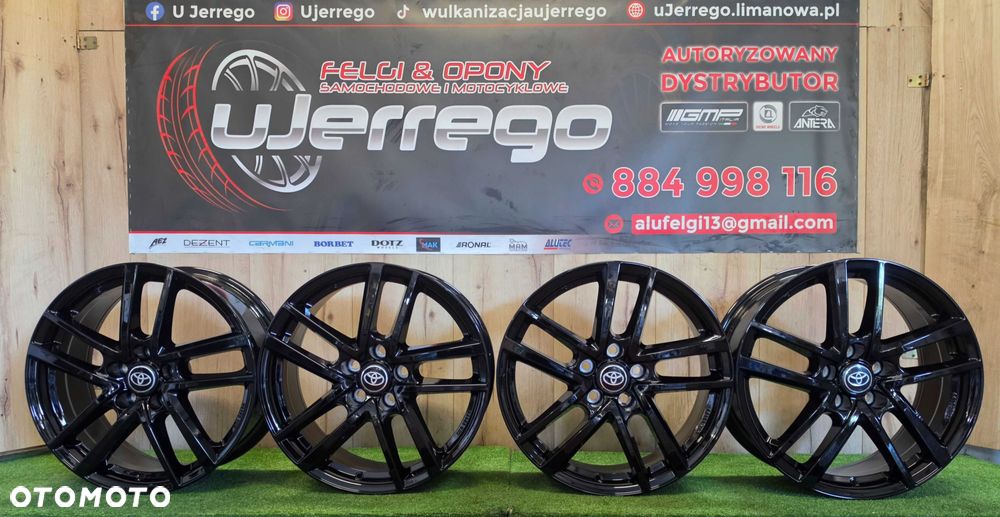 Nowe alufelgi TOYOTA 18x5x114,3 - Auris, Acensis, C-HR, Corolla/Cross, RAV4, Yaris Cross
