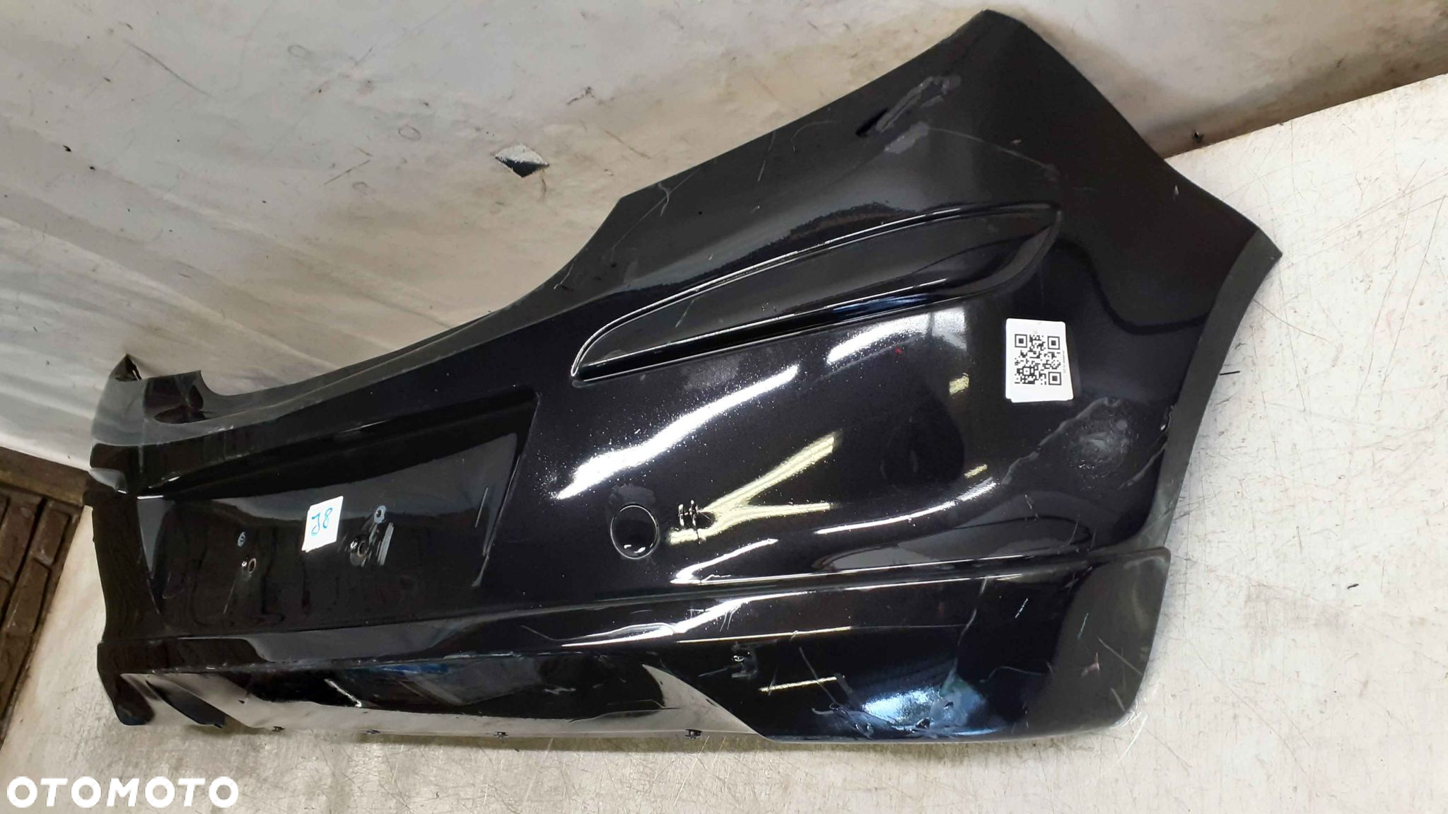 ) ZDERZAK TYŁ TYLNY OPEL CORSA D Z20R CZARNY DOKŁADKA ! - 3
