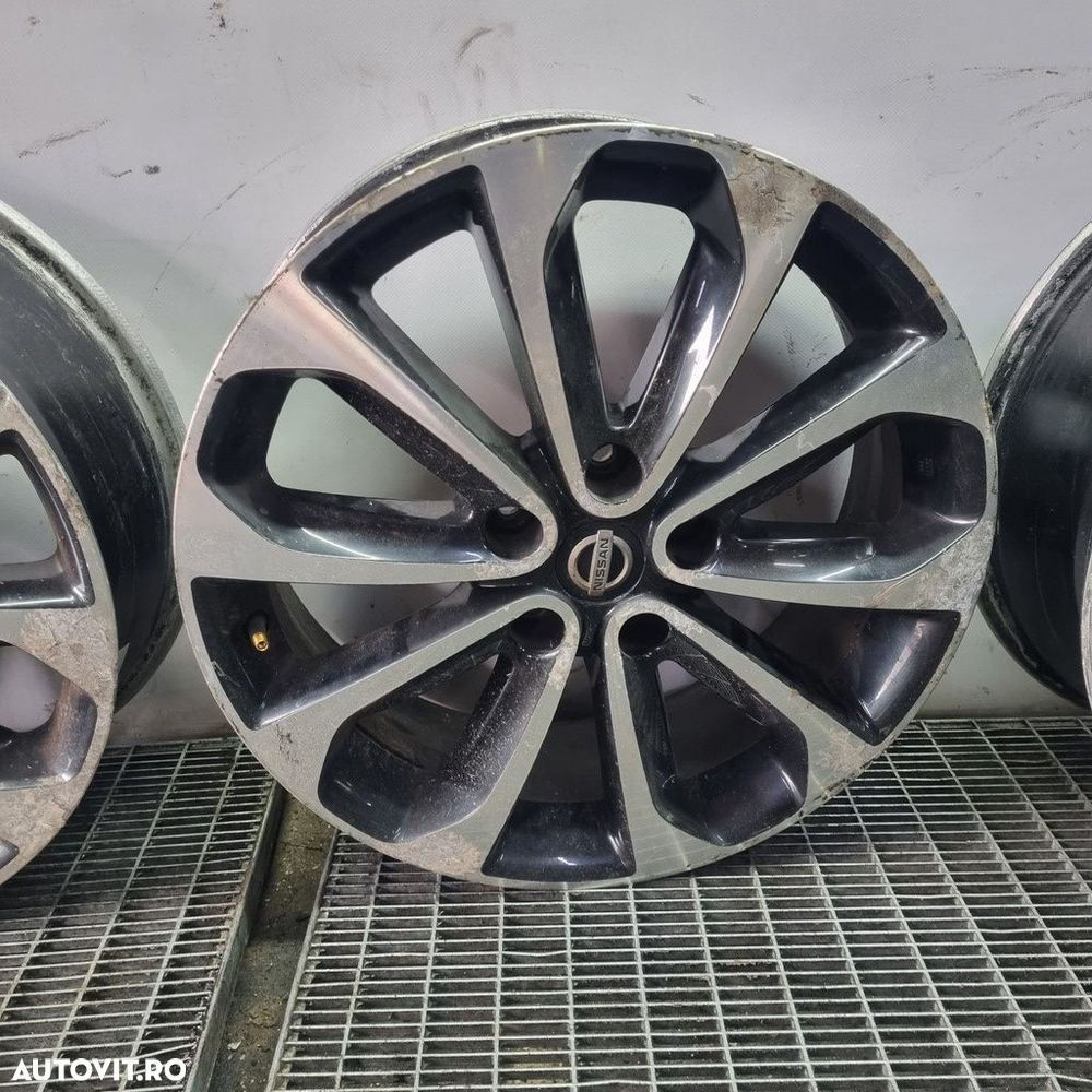 Jante aliaj Nissan Qashqai Facelift 2010 - 2013 (1404) R18 ET40 - 4