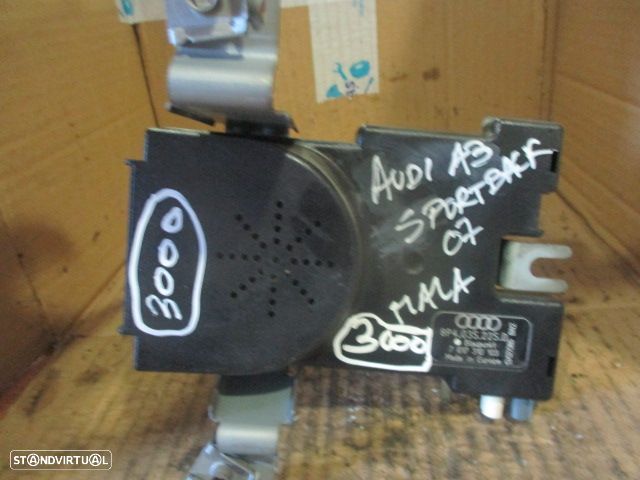 Antena 8P4035225D AUDI A3 8P SPORTBACK 2007 AUDI A3 8P SPORTBACK 2008 2.0TDI 140CV 5P CINZA - 2