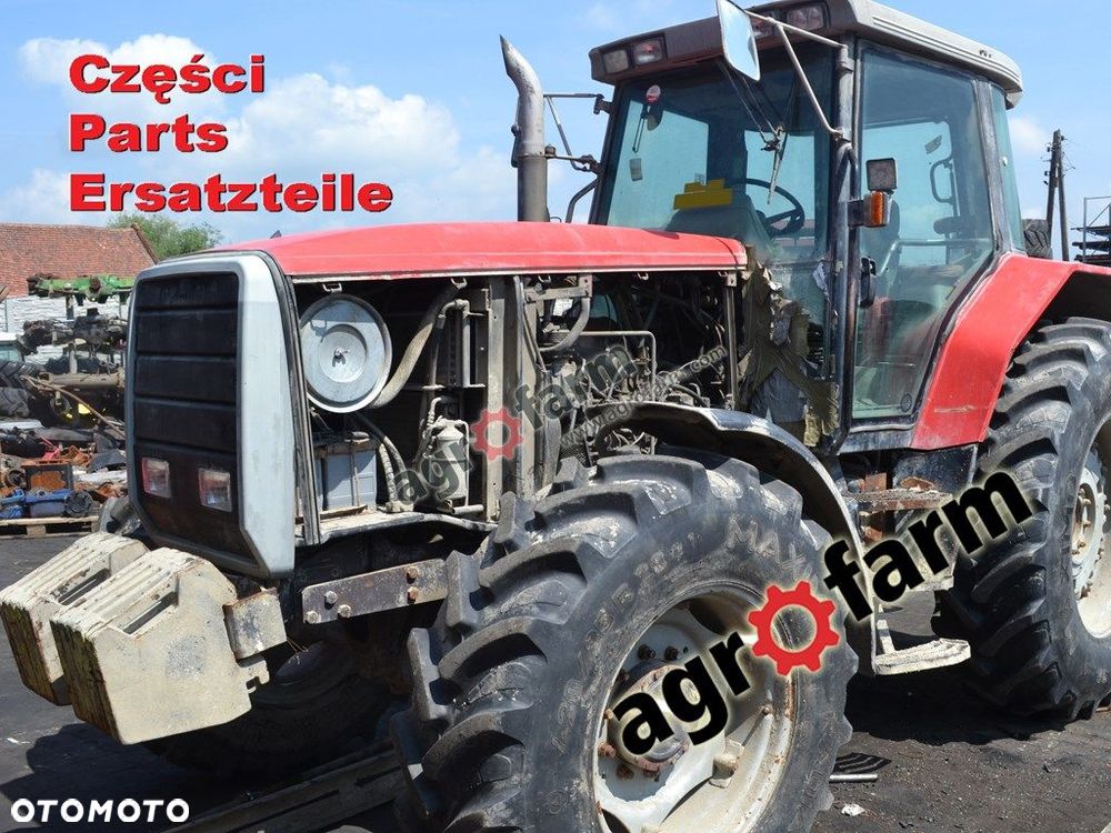 Massey Ferguson 8140 części, skrzynia biegów, oś - 2