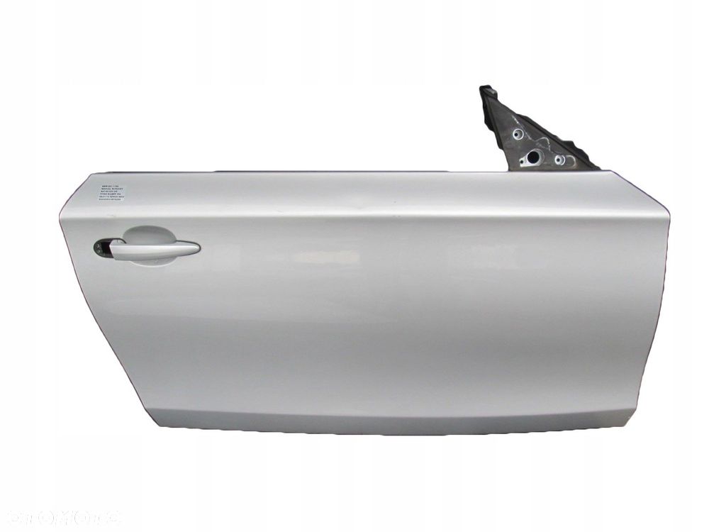 BMW E81 120D DRZWI PRAWE TITANSILBER 354 SREBRNE - 1