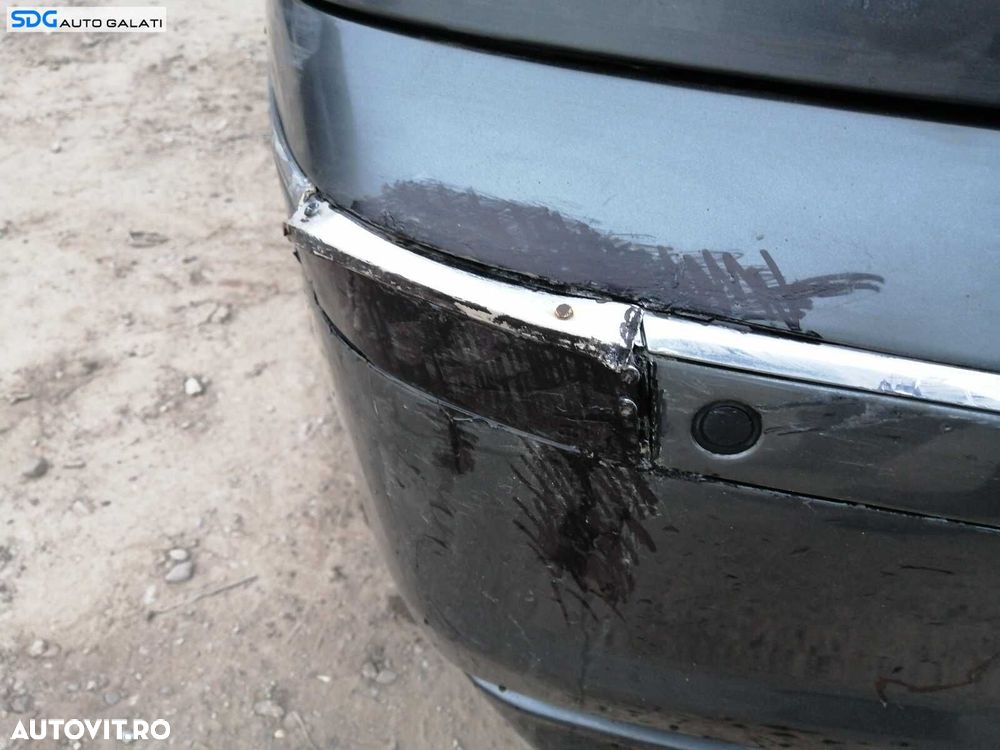 Bara Spoiler Spate cu Locas Senzori Parcare cu Defect BMW Seria 7 E65 E66 730 Facelift 2001 - 2008 Culoare A36/7 Titangrau II Metallic [L4823] [RAFT] - 3