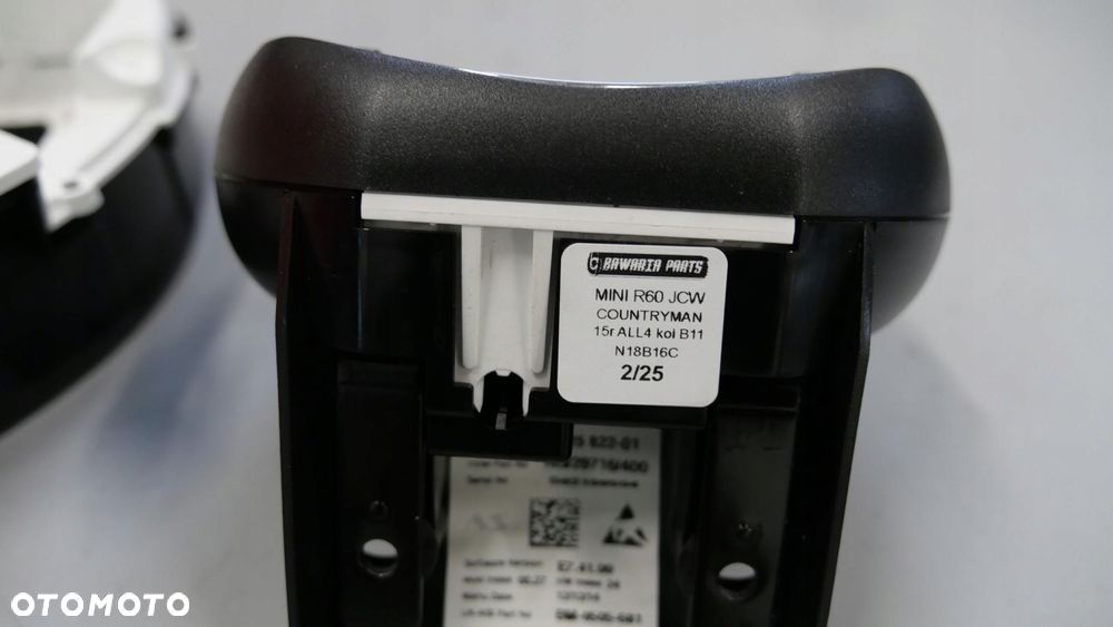 mini cooper r55 r56 r60 s jcw zegary licznik obrotomierz europa 9325803 km - 11