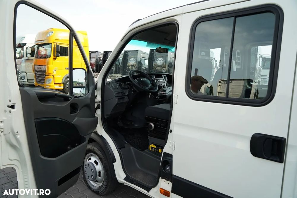Iveco DAILY 35-130 / BASCULATOR / CU DOUA OPȚIUNI - 7 LOCURI / DOUĂ LOCURI / MANUAL / IMPORTAT - 24