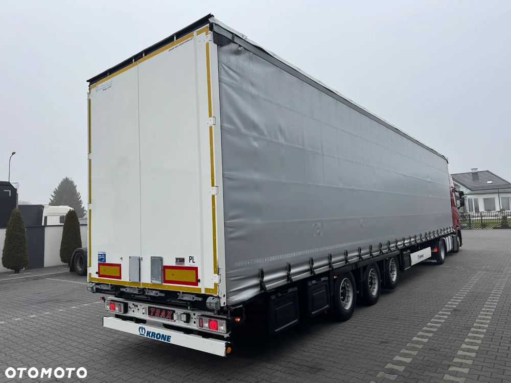 Krone FIRANKA MEGA , XL, OŚ I DACH PODNOSZONE, 2022 ROK KRAJOWA + SCANIA R450 2022 - 38