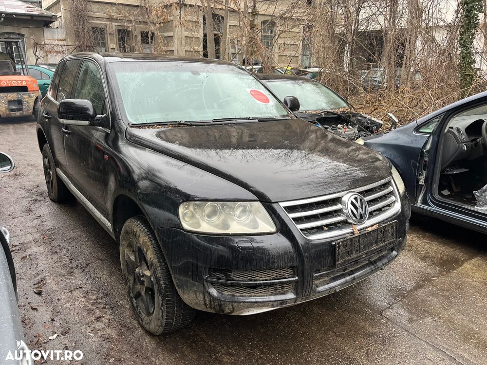 Dezmembrez VW Volkswagen Touareg 7L 2005 negru 2,5 diesel BAC cutie automata - 9