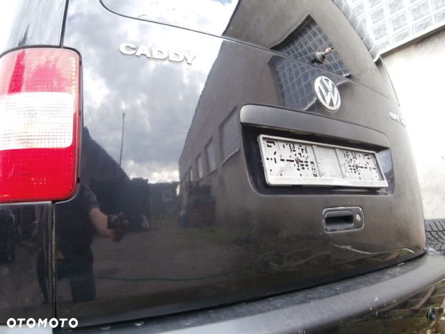 KLAPA TYLNA VW CADDY III 2004-2010 SZYBA AS3 CIEMNA CZARNA LC9Z ZDERZAK TYLNY PDC LC9X - 3