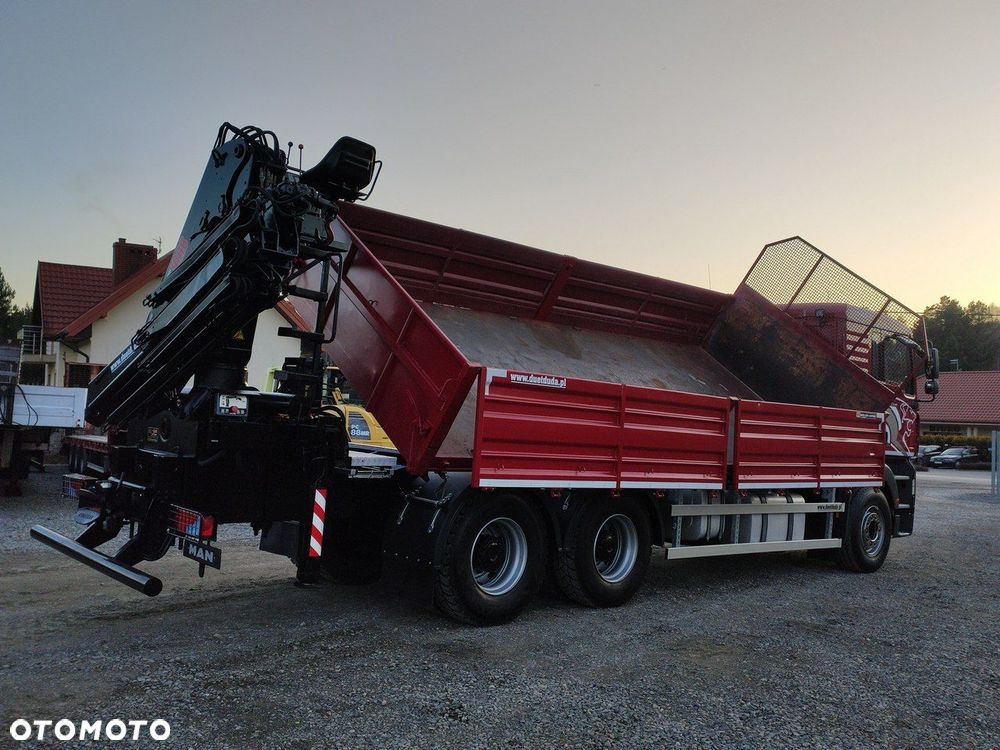 MAN Man 26.440 6x4 HDS HIAB 166 B-3 DUO Wywrotka Meiller 2-stronna - 23