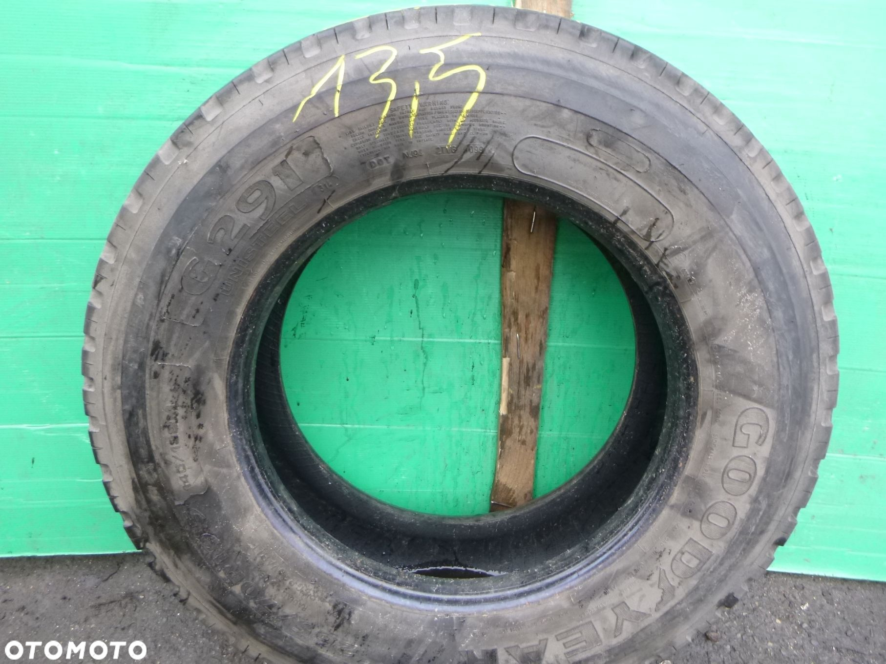 265/70R19,5 Goodyear G291. Opony ciężarowe - 3