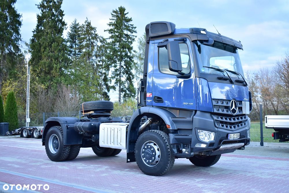 Mercedes-Benz Arocs 2042 Ciągnik siodłowy 4x4! Na Moście ! Reduktor ! RESOR ! Hydraulika Sprowadzony z Niemiec ! - 5