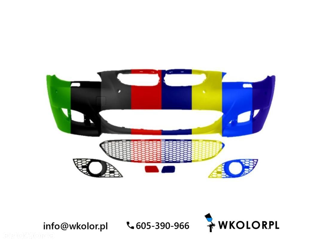 NOWY ZDERZAK BMW 5 2007-2010 LAKIEROWANY W KOLOR - 1