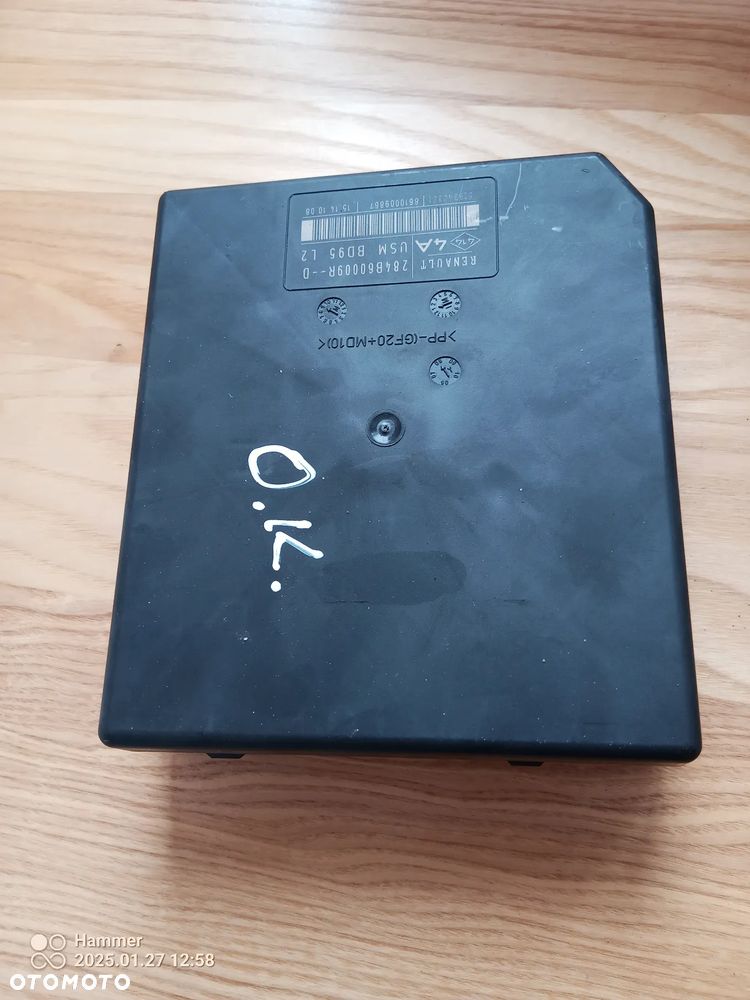 MEGANE III SCENIC 3 moduł usm 284B60009R - 2