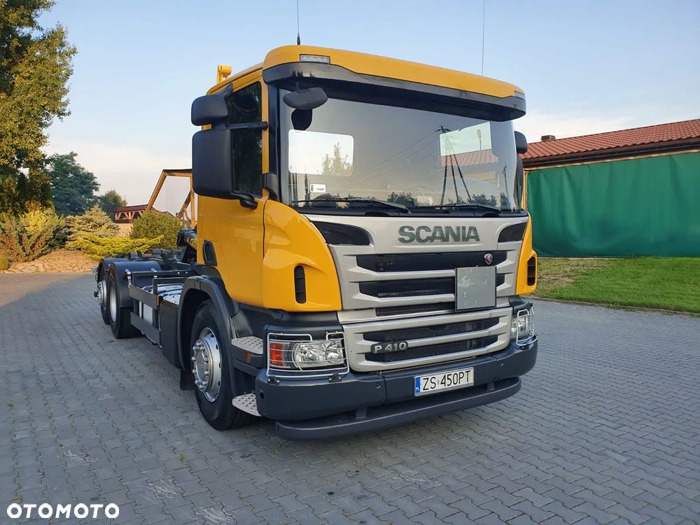 Scania P410 Hakowiec Meiller 6x2 Oś Skrętna Automat Krajowa! - 5