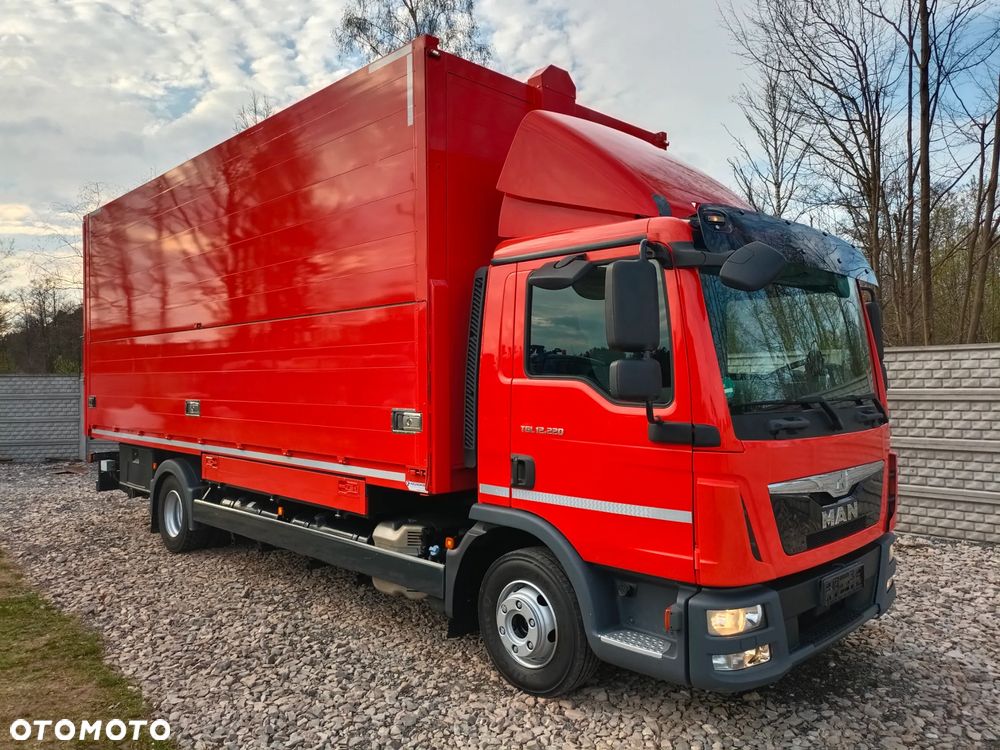 MAN TGL12.220* KONTENER ALUMINIOWY* BOCZNY ZAŁADUNEK* WINDA* NIESPOTYKANY* NIE ATEGO TGM LF FL EUROCARGO* Z NIEMIEC - 3