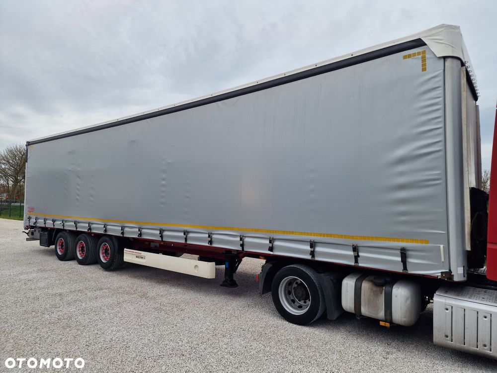 Wielton Naczepa BURTO-FIRANKA MEGA - NOWE PLANDEKI I DACH - ŁADNA RAMA - SAF - OŚ PODNOSZONA - 22