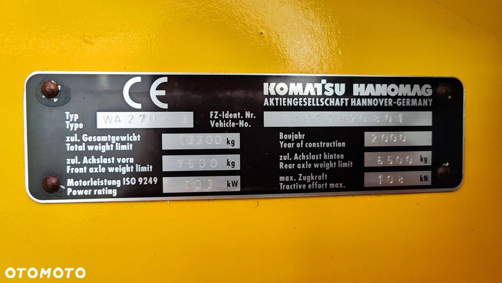 Komatsu WA270-3 - 9