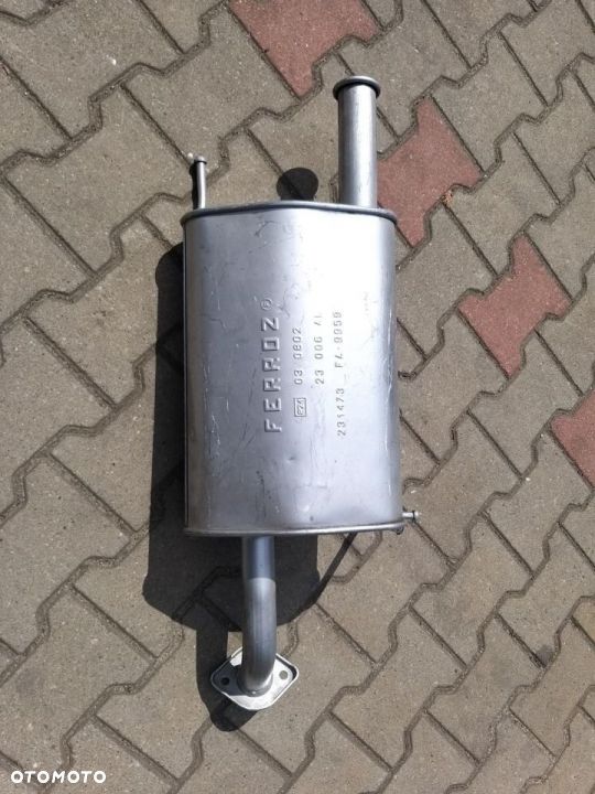 TŁUMIK Końcowy tylny  NISSAN PRIMERA Traveller (W10) 2.0 D 75KM 1990-1995 2010074N02 - 2