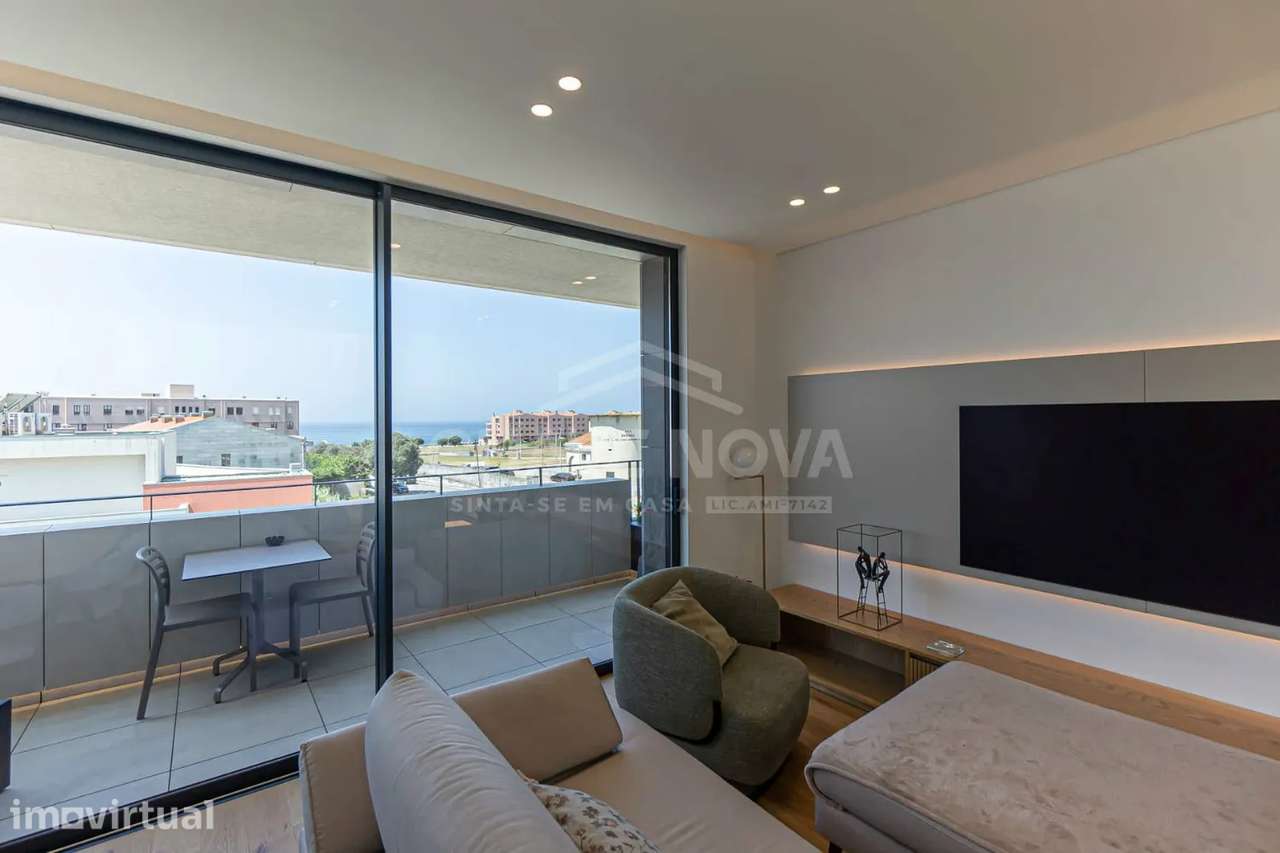 Apartamento T3 com varanda de 25 m² vistas Mar em todas as divisões - Grande imagem: 3/25