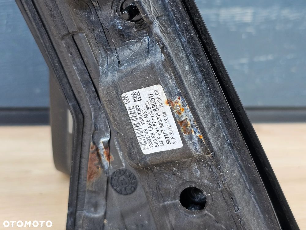 LUSTERKO ZEWNĘTRZNE LEWE OPEL ASTRA J 7 PIN Z179 EUROPA SKŁADANE!!! - 7