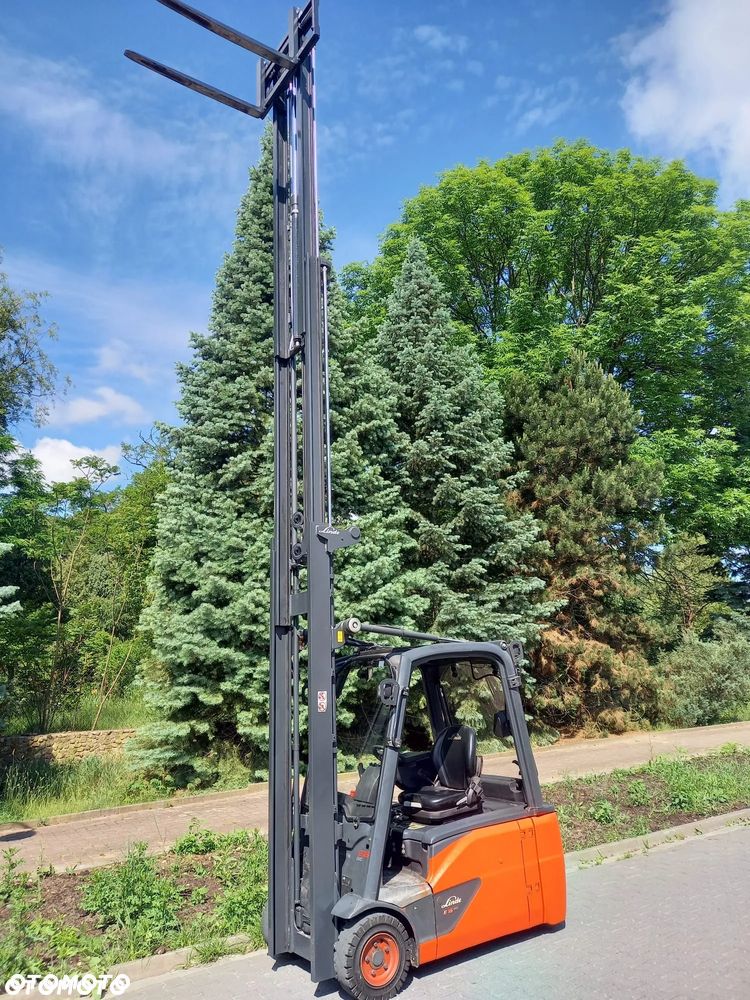 Linde E16, Triplex 6,35 m, 2015 r., 3440 mth, stan idealny! - 3