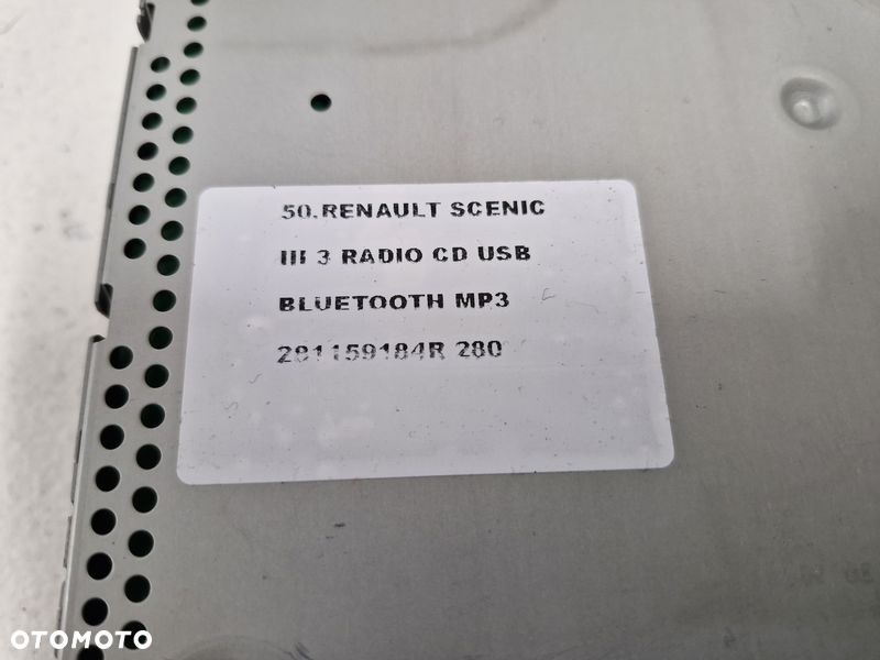 renault scenic 3 iii radio cd usb bluetooth mp3 281159184r - 11