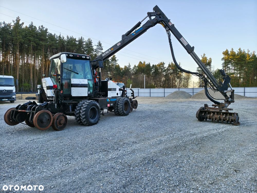 Caterpillar UNAC 300RR Mulczer kolejowy Liebherr atlas dwudrogowy zw - 7
