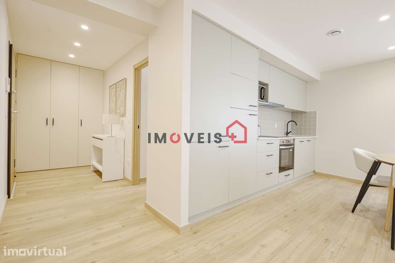 Apartamento T1 no coração do centro histórico de Leiria - Grande imagem: 2/9