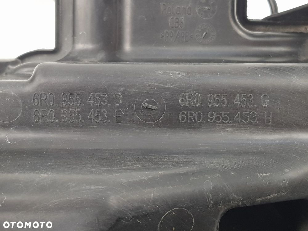 Zbiornik płynu spryskiwaczy Skoda Fabia II III 6R0955453D - 5