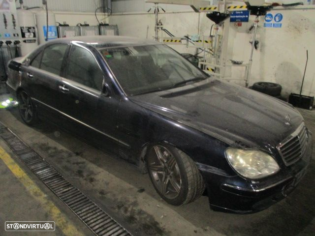 Carro MOT:  648960 Cxvel: 722626 MERCEDES W220 S320 Cdi 2003 320CDI 204CV 4P PRETO DIESEL - 2