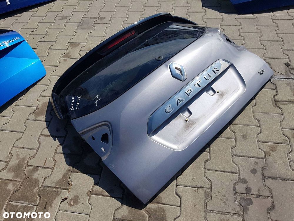 RENAULT CAPTUR I 13-16r KLAPA BAGAŻNIKA TYŁ BIXNK - 2