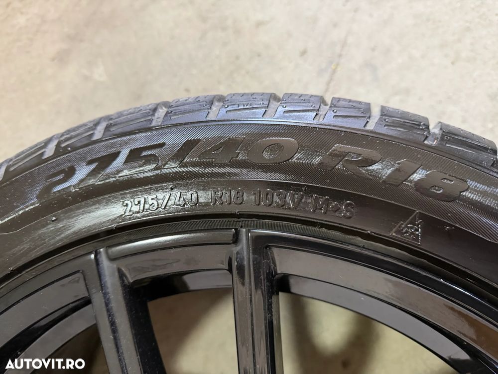 Jante BMW R18 cu anvelope iarna pirelii Jante18 complete iarna bmw G30 G31 jante doua latimi - 6