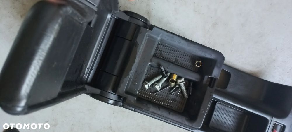 PODŁOKIETNIK TUNEL ŚRODKOWY telefon  BMW E46 CZARNA SKÓRA eu poznan - 8