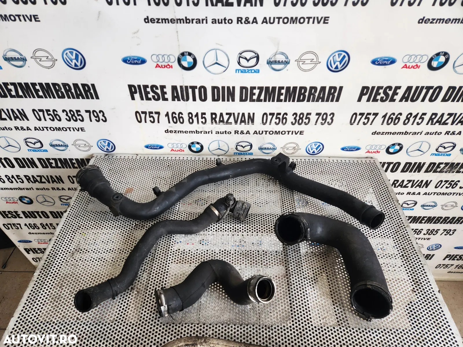 Furtun Tubulatura Conducta Intercooler Apa Audi Q7 7L Vw Touareg 7L Dezmembrez Audi Q7 3.0 Diesel B - 3