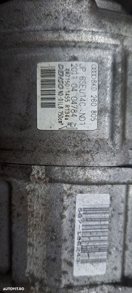 Compresor clima Audi A4 b8,A5 cod 8KD 20 805 - 4