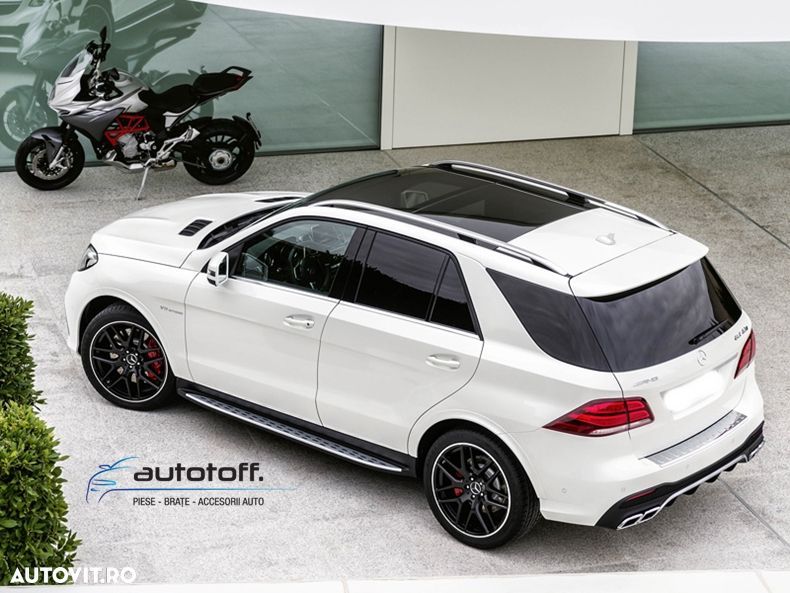 Praguri Mercedes Benz GLE W166 (15-18) din aluminiu - 2