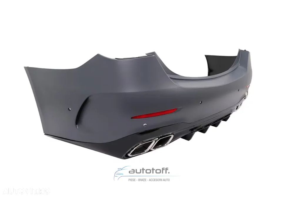 Pachet exterior compatibil cu Mercedes C-Class W205  (2018-2022) Conversie la W206 C63 Design - 4