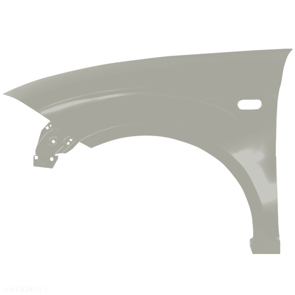 BLU Błotnik SEAT TOLEDO III 3 LS7N Lewy Srebrny 2004-2009 przód ocynk GrauArtico - 2