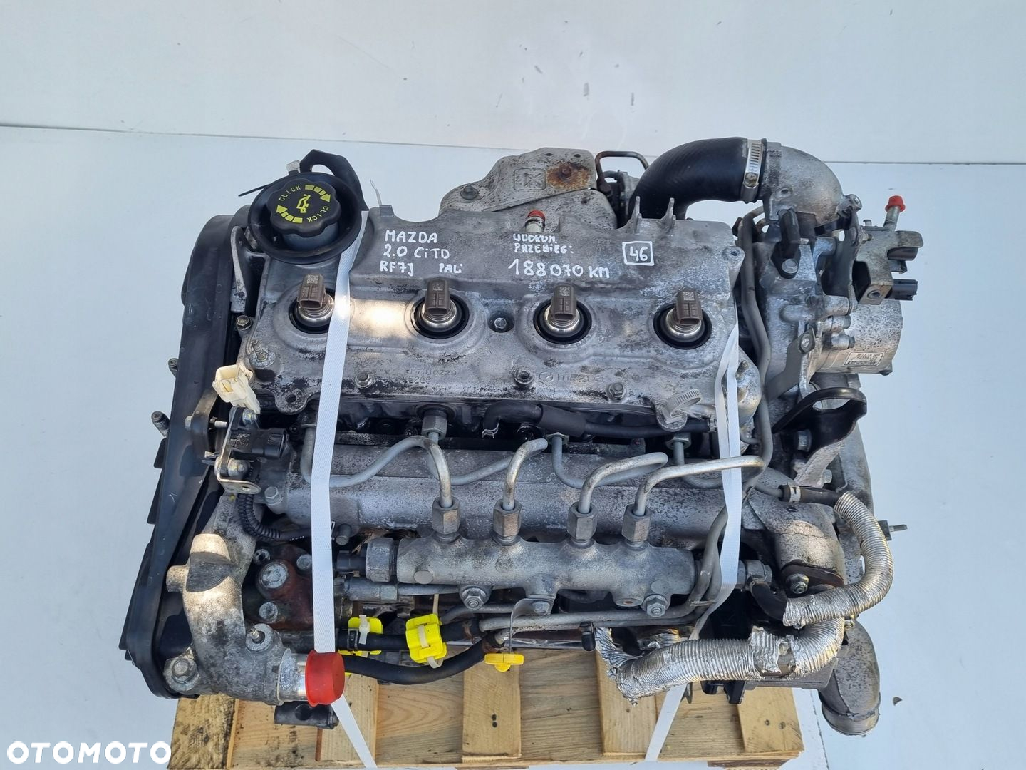SILNIK KOMPLET Mazda 5 Mazda 5 Premacy II 2.0 MZR-CD CITD 140KM 188tyś RF7J - 4