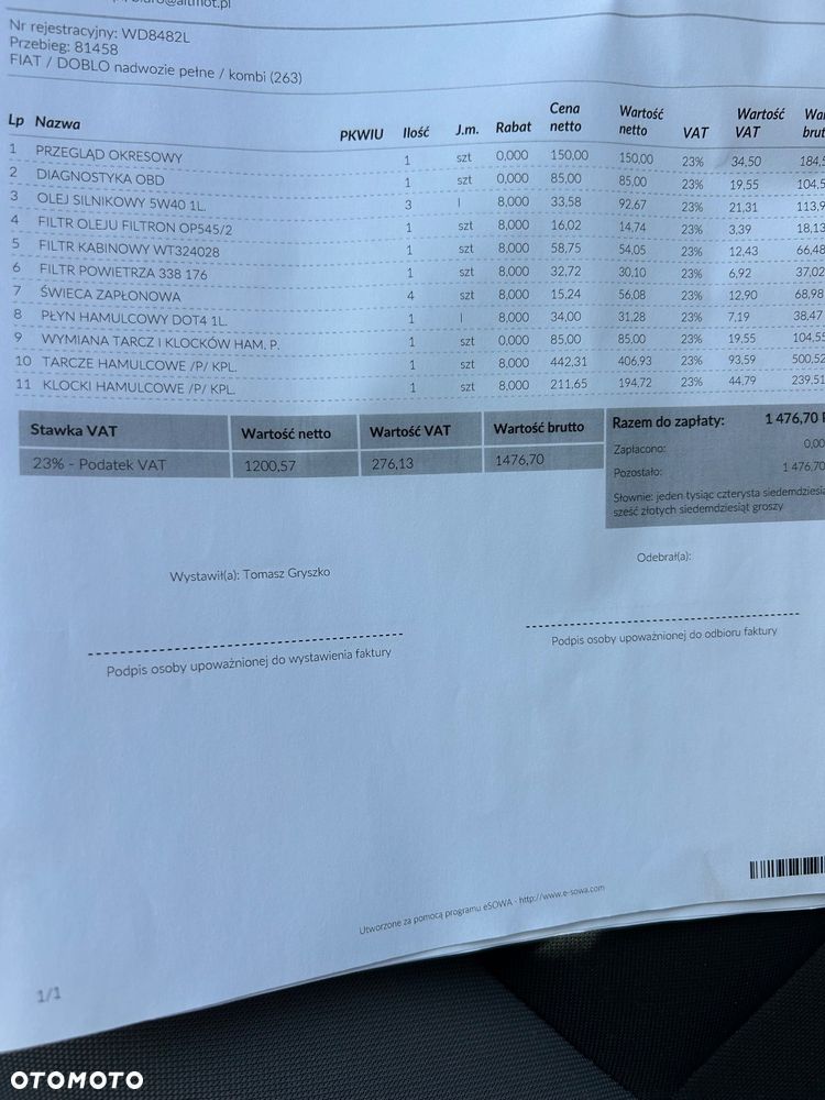 Fiat Doblo 1.4 16V Easy - 26