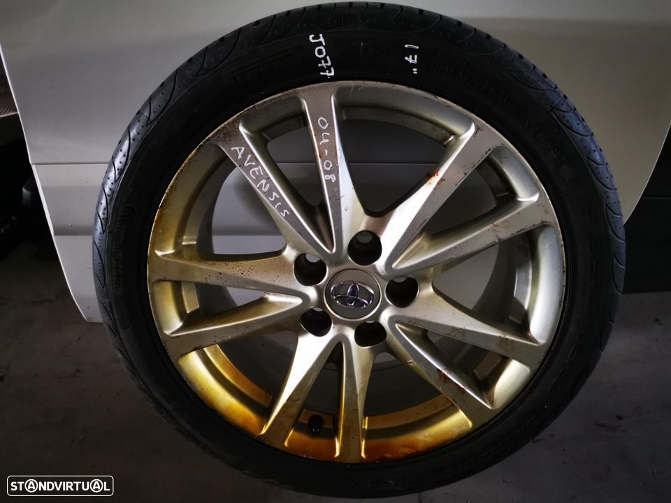 TOYOTA AVENSIS 2004-2008 JANTE 17 POLEGADAS J077 - 1