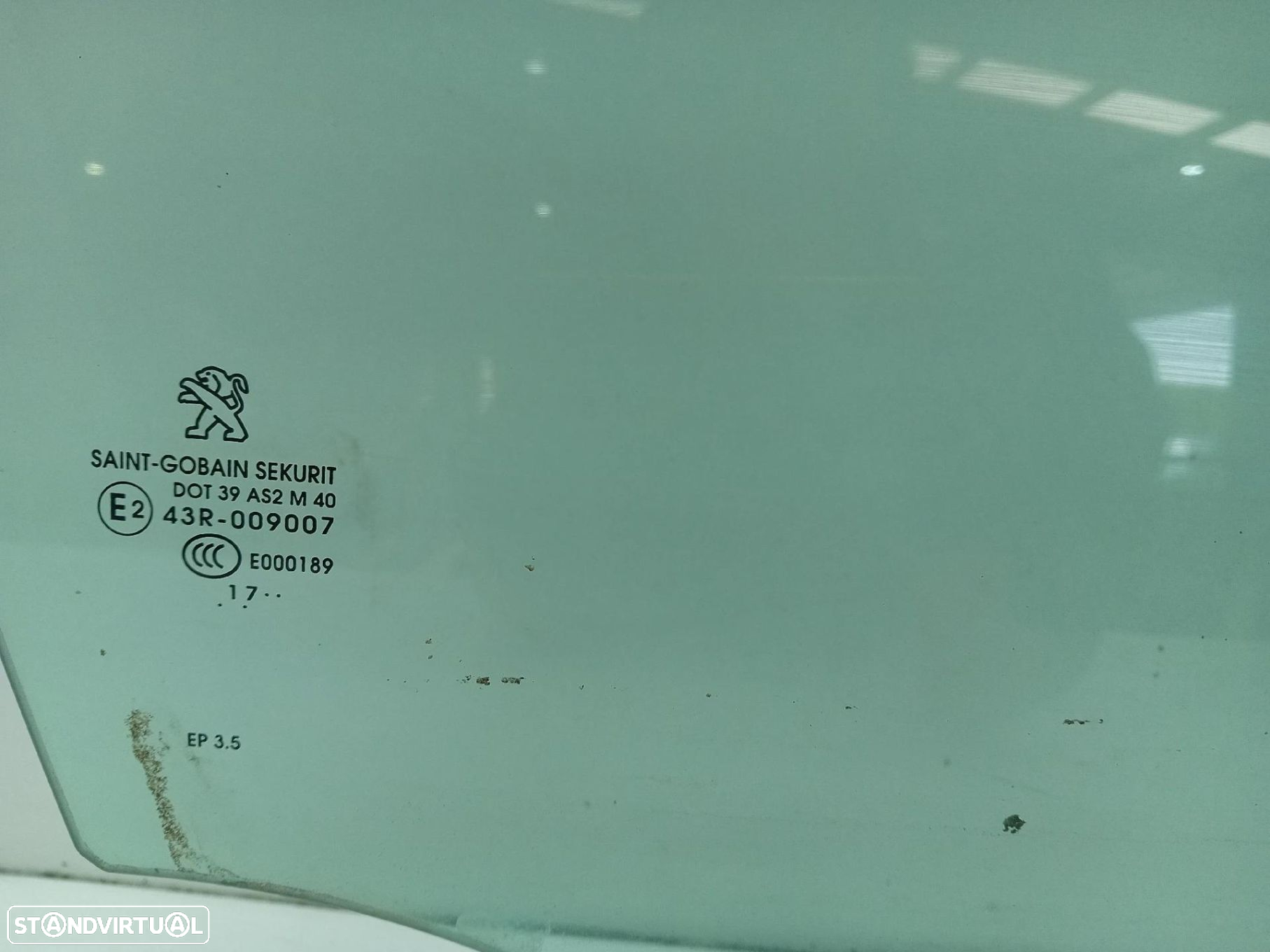Vidro porta frente direita PEUGEOT 308 II - 2