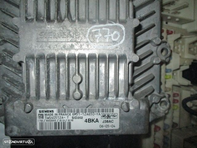 Centralina 6M5112A650YA 5WS40512A FORD FOCUS 2006 1.8TDCI KIT SIEMENS - 3