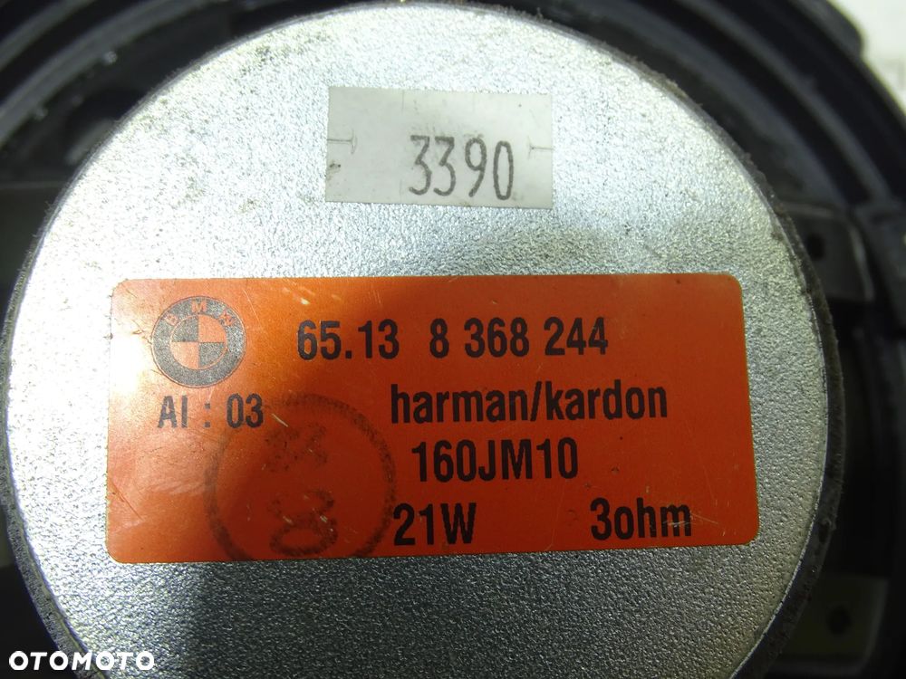 GŁOŚNIK ŚREDNIOTONOWY 8368244 BMW E46 HARMAN KARDON F-VAT - 3