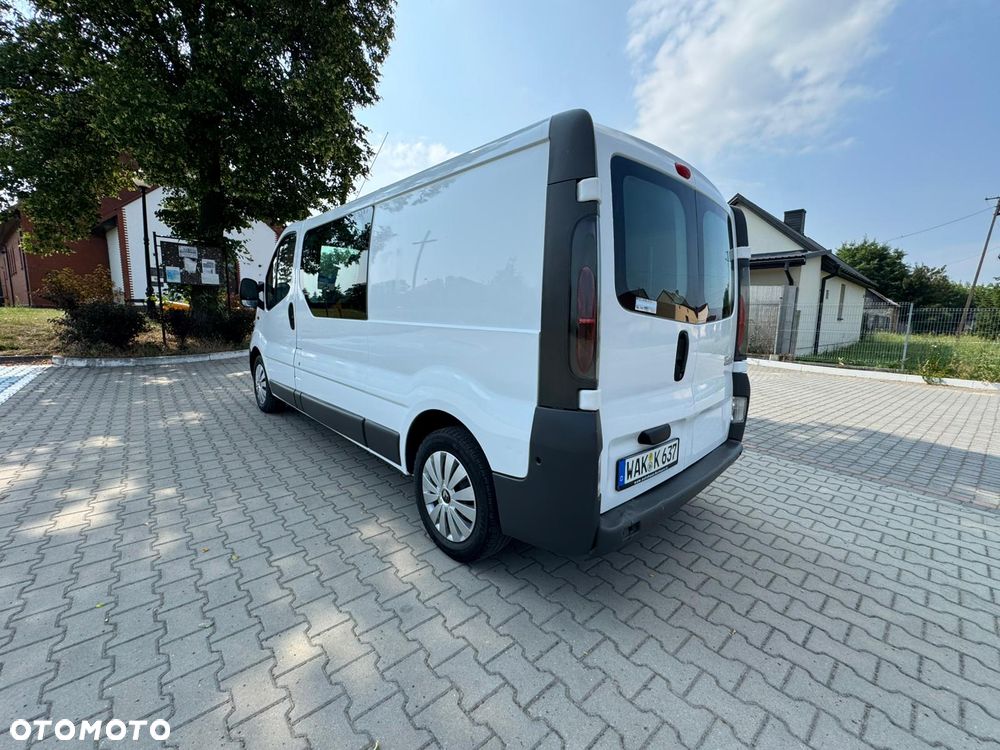 Renault TRAFIC L2H1 Long Dubel Kabina 6os. Brygadówka - 11
