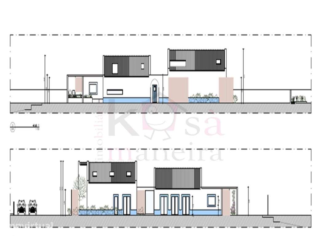 Terreno para Construção com Projeto V3 e Piscina - Costa Alentejana - Grande imagem: 4/9