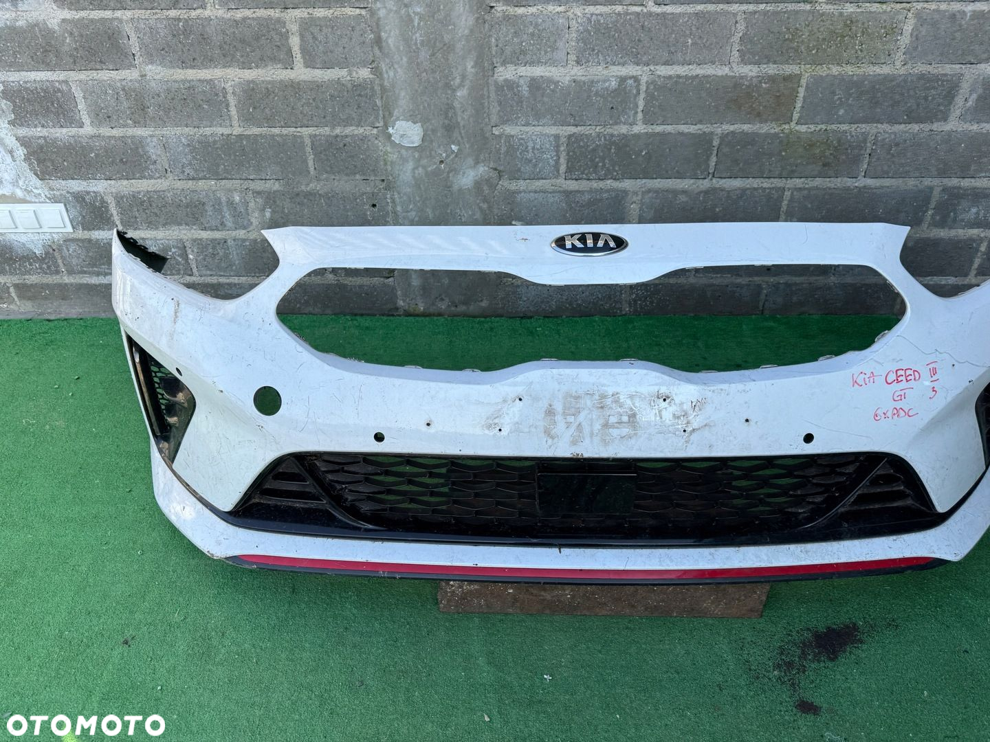 KIA CEED III 3 GT 2018- GRILL ZDERZAK PRZÓD EU ORG XX - 4