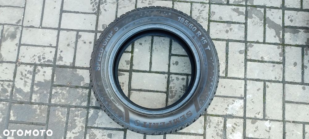 OPONY ZIMOWE 185/60R15T SEMPERIT SPEED GRIP 5 (1923) 7mm ZIMA KOMPLET 4 SZTUKI - 3