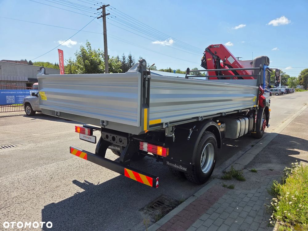 Mercedes-Benz AXOR 1824 // HDS HMF 1420-K3 3 WYSUWY + PILOT // NOWY KIPER // ŻURAW DŹWIG CRANE KRAN - 27