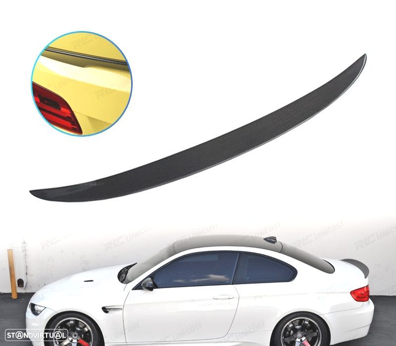 AILERON LIP BMW E92 06-14 LOOK M PERFORMANCE CARBONO - 1